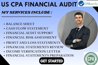 prepare CPA audit financial statements and financial reports