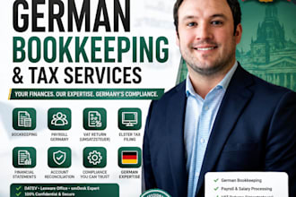 handle your german bookkeeping and payroll filings tax returns via elster