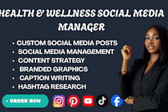 manage social media for health, wellness, iv therapy, and med spa brands