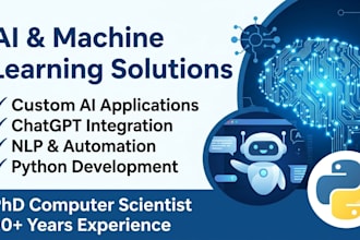 build ai, machine learning and nlp solutions in python