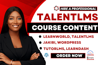 create online course on talentlms, graphy, learnworld and wordpress lms website