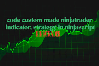 code custom made ninjatrader indicator, strategy in ninjascript