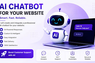 create custom website chatbot