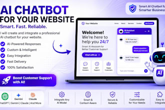 create custom website chatbot