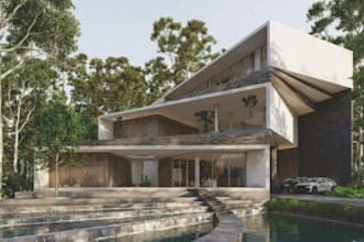 help you design a house or villa with a unique design