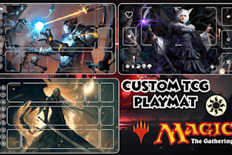 design custom mtg, tcg anime playmat, pokemon deskmat, board game, yugioh card