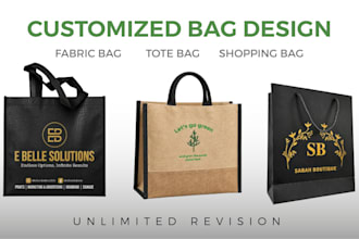 design print ready bag packaging