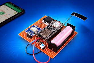 do arduino esp32 programming and gps vehicle tracker project