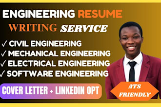write an ats optimized engineering resume