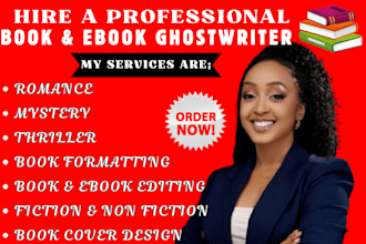 ghostwrite engaging and original content for you