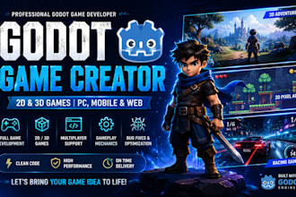 design a professional godot game for you