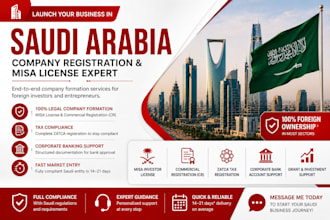 saudi arabia company registration misa license company formation for foreigners