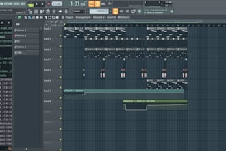 produce beats, mix and master tracks