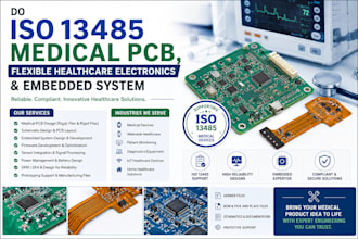 do iso 13485 medical pcb, flexible healthcare electronics and embedded systems