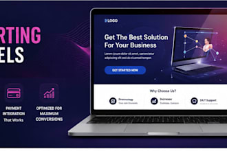 build  click funnels, sales funnels and landing pages