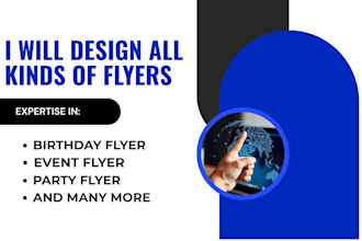 design beautiful poster, event flyer, church flyer