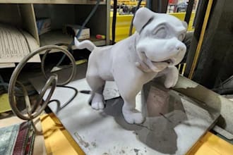 create custom 3d animal and pet models, miniature, flexi animal for 3d printing