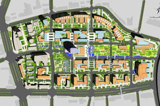 illustrate property map architectural layout site map subdivision layout