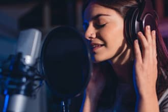 be your female gospel singer for worship praise choir christian songs