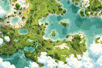 design unique vector map illustration or street map