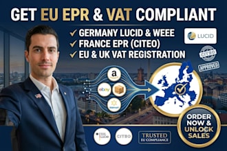 do germany epr registration, lucid weee, eu compliance for amazon walmart seller