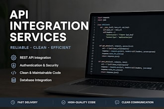 integrate any rest API with python