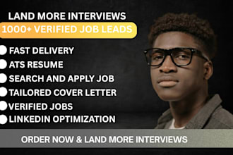 search and apply to 1000 targeted jobs with ats resume and cover letter