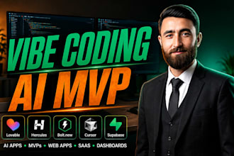 your vibe coder to build your ai saas, web app, or mvp