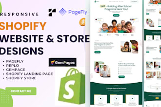 clone shopify landing page design in replo, pageply or gempages