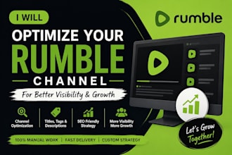 optimize your rumble channel for organic growth