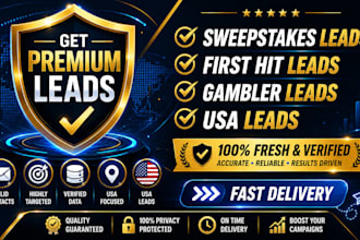 give you sweeps leads, first hit leads, gambler leads, usa leads