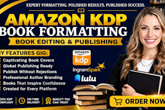 do book formatting book editing kindle formatting paperback formatting amazonkdp