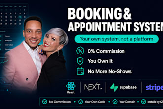 build a booking and appointment system for your business