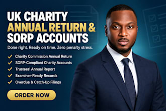 do your UK charity annual return and sorp accounts