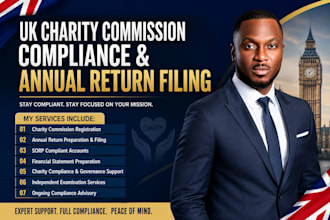 do UK charity commission annual return filing  sorp ie