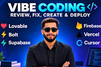 be your vibe coder as a full stack developer