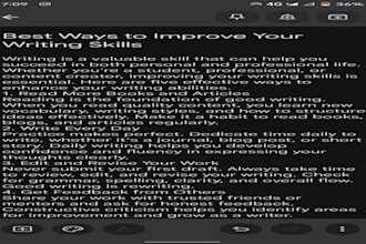 write engaging blog posts and articles