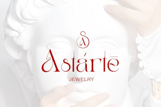 design clothing line, streetwear, luxury fashion and beauty logo