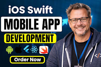 do ios app development for iphone and ipad with swift ui as mobile app developer