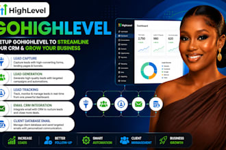 setup gohighlevel lead capture, generation lead tracking, email crm integration