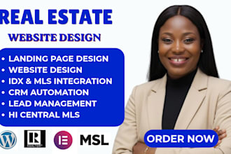 build luxury idx real estate website, redesign luxury real estate website