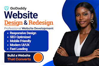 design godaddy website redesign godaddy website design develop godaddy