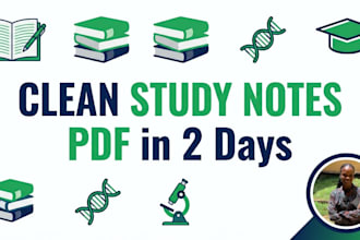 create clean study note for physiology and biology students