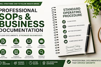 create professional sops and business documentation