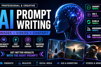write ai video prompts for veo and kling