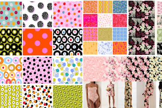 do seamless pattern design textile print fabric cosplay pattern repeat pattern