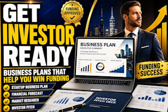 create investor ready business plan for startup funding success