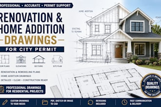 draw renovation and home addition draw for city permit in west virginia missouri