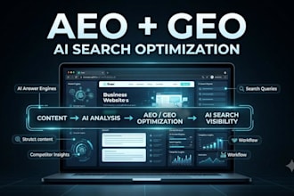 build an aeo and GEO automation system for your business