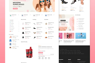 create a responsive html and css website